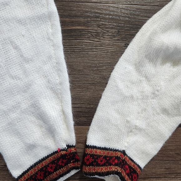 Artesania "Edm" Alpaca Women's Pullover Fringe Hem Sweater Size XL - Picture 9 of 10